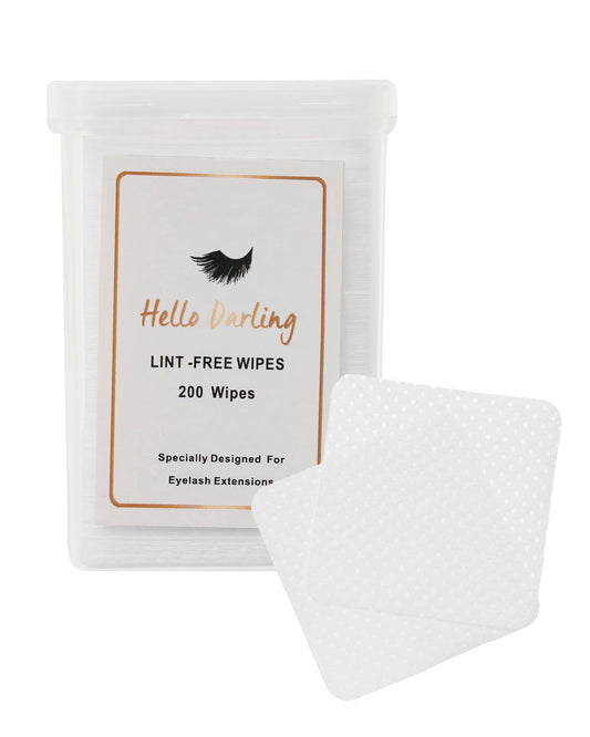 Glue Wipes/lint free wipes